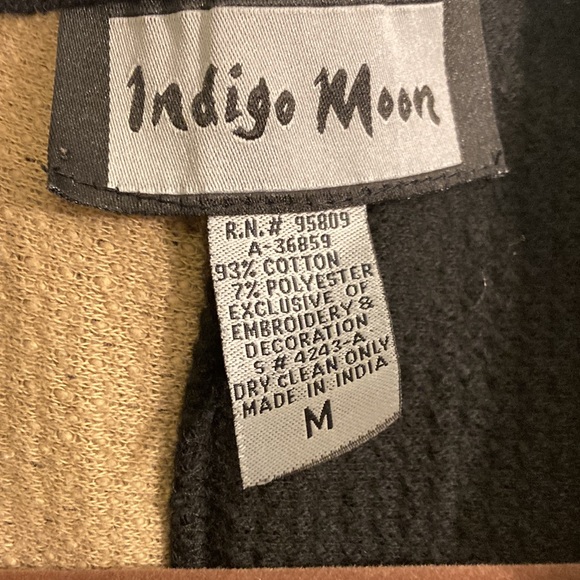 Indigo Moon Fall Sweater Vest - Picture 3 of 3